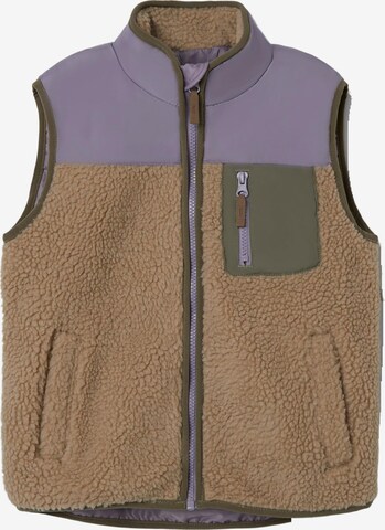 NAME IT Vest in Brown: front