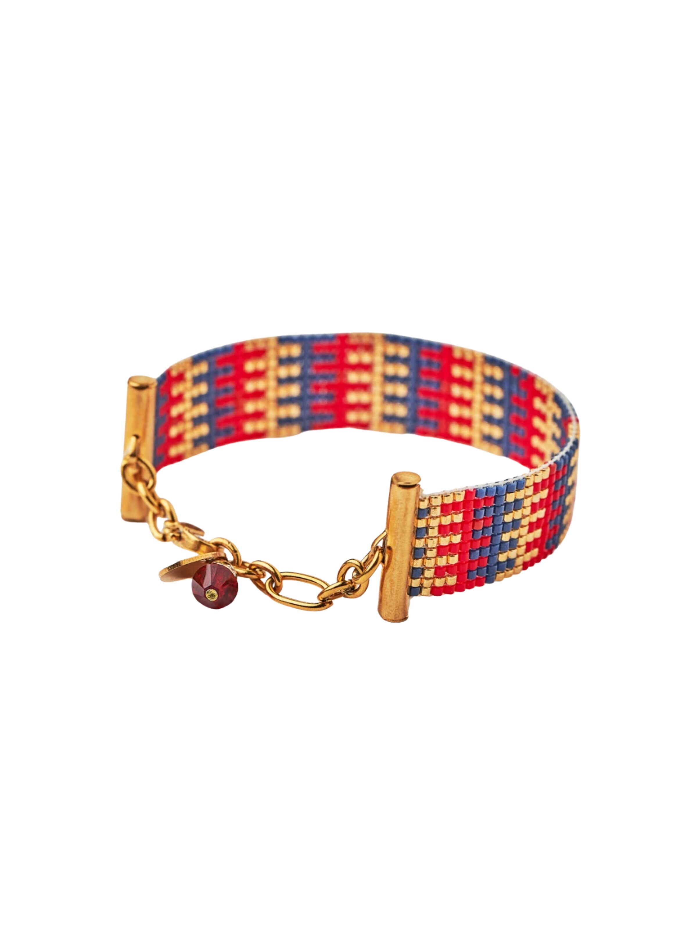 THE GEM STORIES JEWELRY - Pulsera 'Sunset Stripes Bracelet' en Mezcla de colores