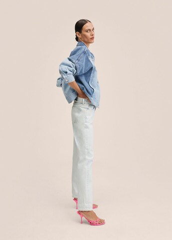 MANGO regular Jeans 'Bella' i blå