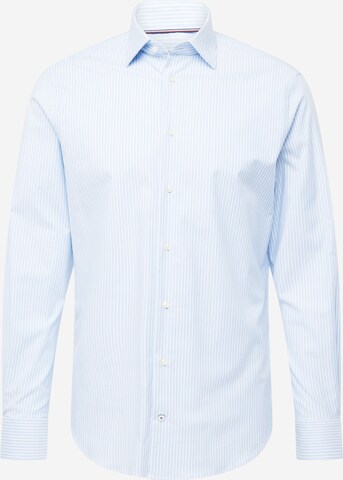 Coupe regular Chemise TOMMY HILFIGER en bleu : devant