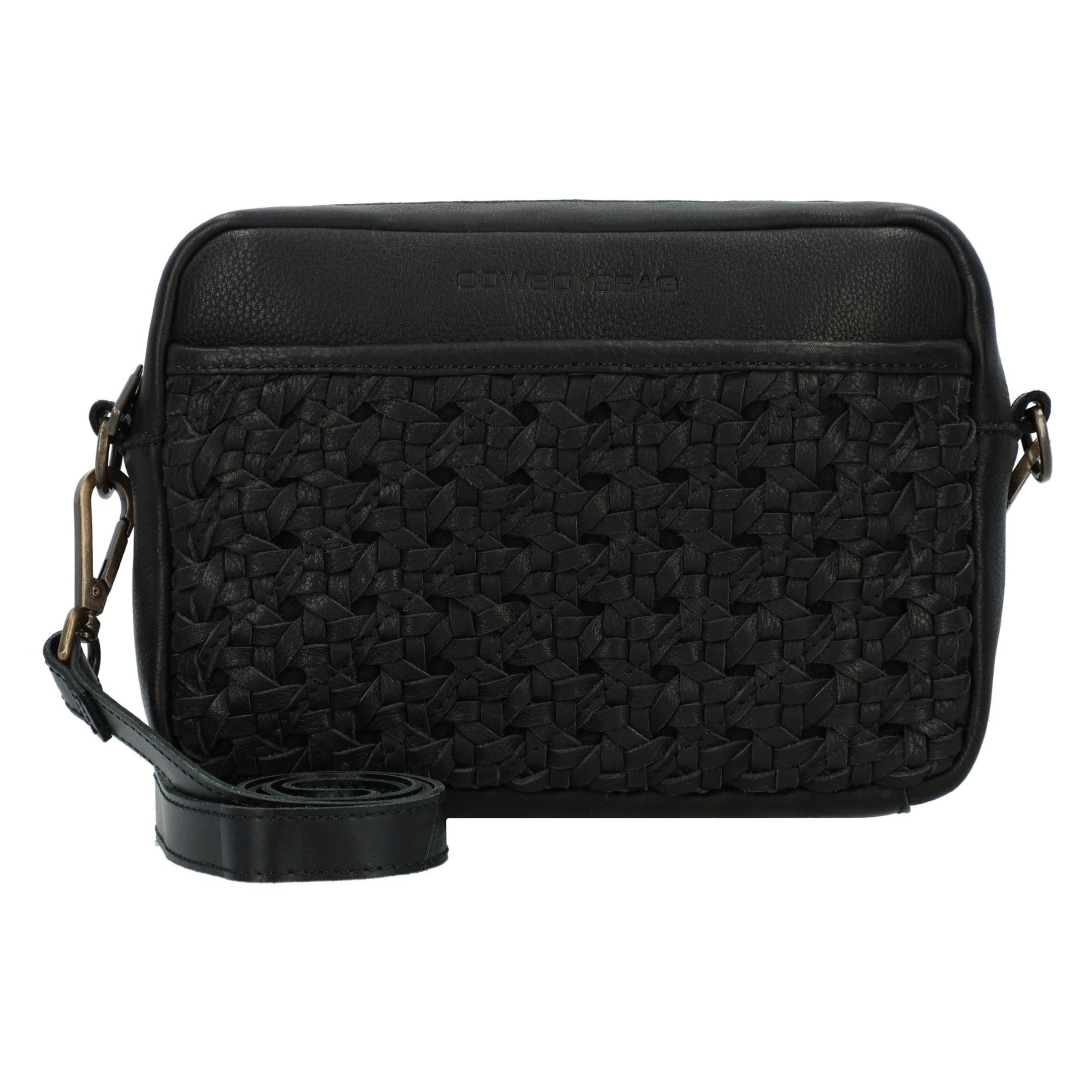 Sac à bandoulière 'Morton' Cowboysbag en noir : devant