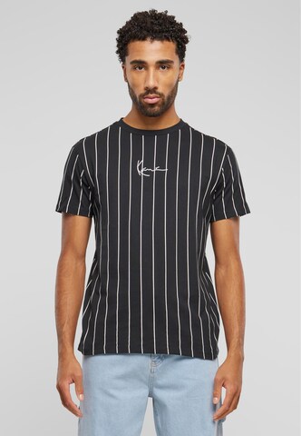 Karl Kani - Camisa 'Essential' em preto: frente