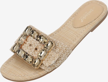 Palado by Sila Sahin Pantolette 'Palado Adhana by Sila Sahin' in Beige: Vorderseite