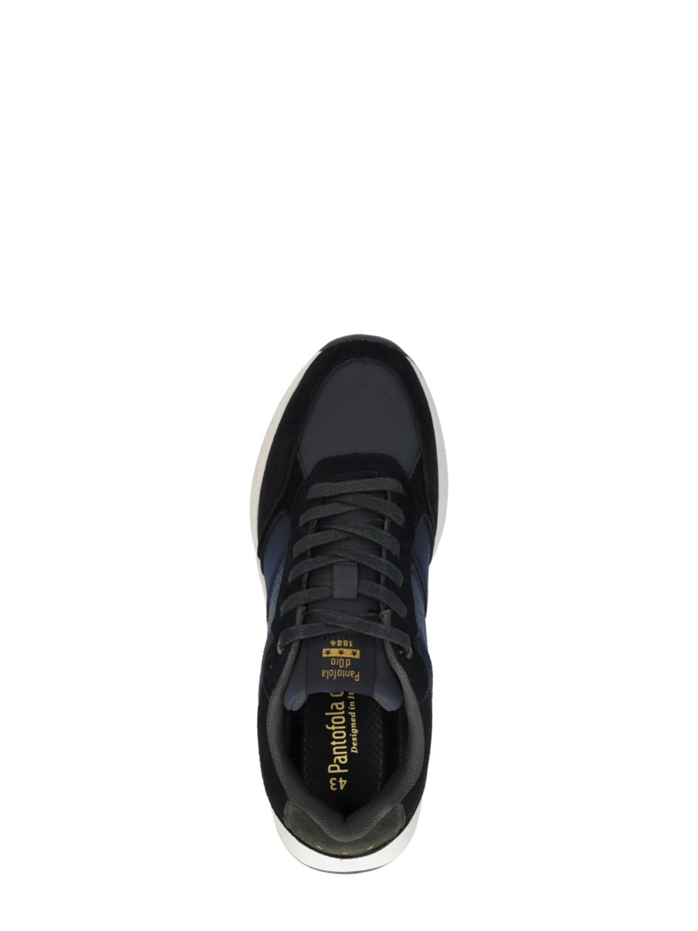PANTOFOLA D'ORO Platform trainers 'Tenebra' in Blue