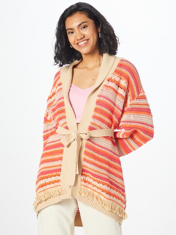 Twinset Strickjacke in Rot: Vorderseite