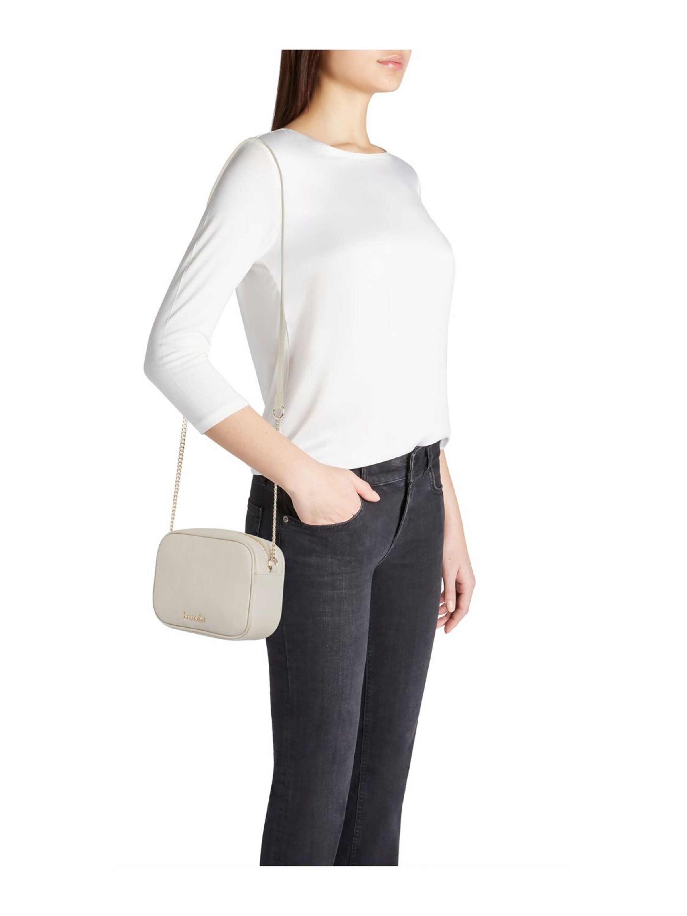Braccialini Crossbody Bag 'Jinny' in Beige: front