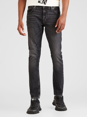 Skinny Jeans 'MIAMI' de la GUESS pe negru: față