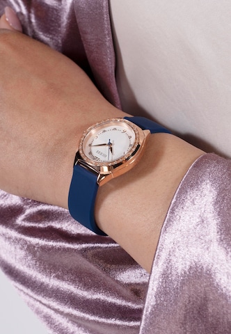 Montre à affichage analogique 'CHARLOTTE' GUESS en bleu