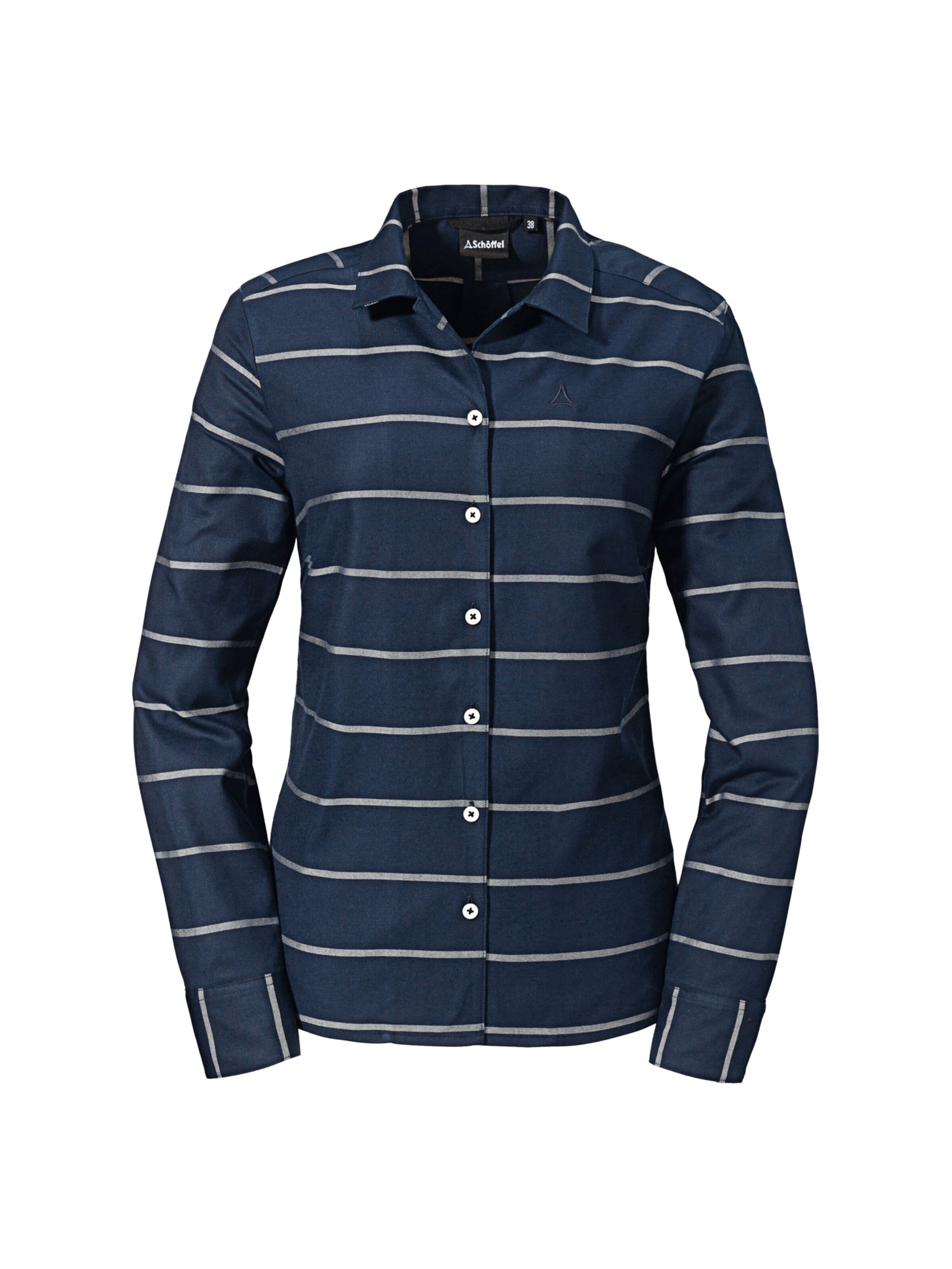 Schöffel - Blusa ' Roslyn ' em azul: frente