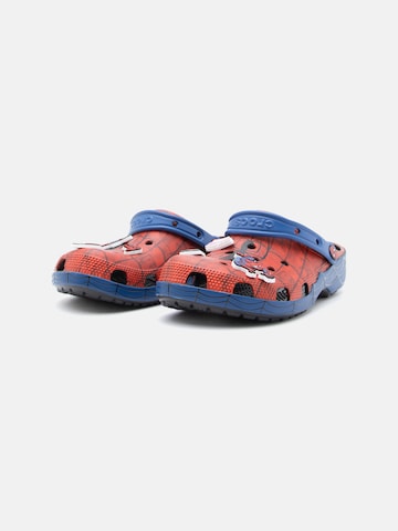 Crocs - Zuecos 'SpidermanWeb' en azul