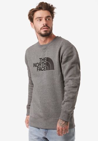 THE NORTH FACE Sweatshirt 'Drew Peak' in Grey: front