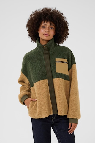 Veste mi-saison CULTURE en beige : devant