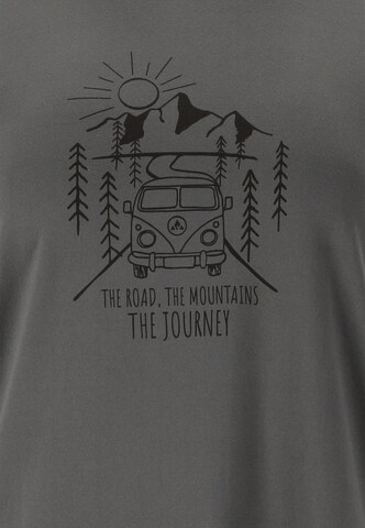 Whistler T-Shirt 'Tergo' in Grau