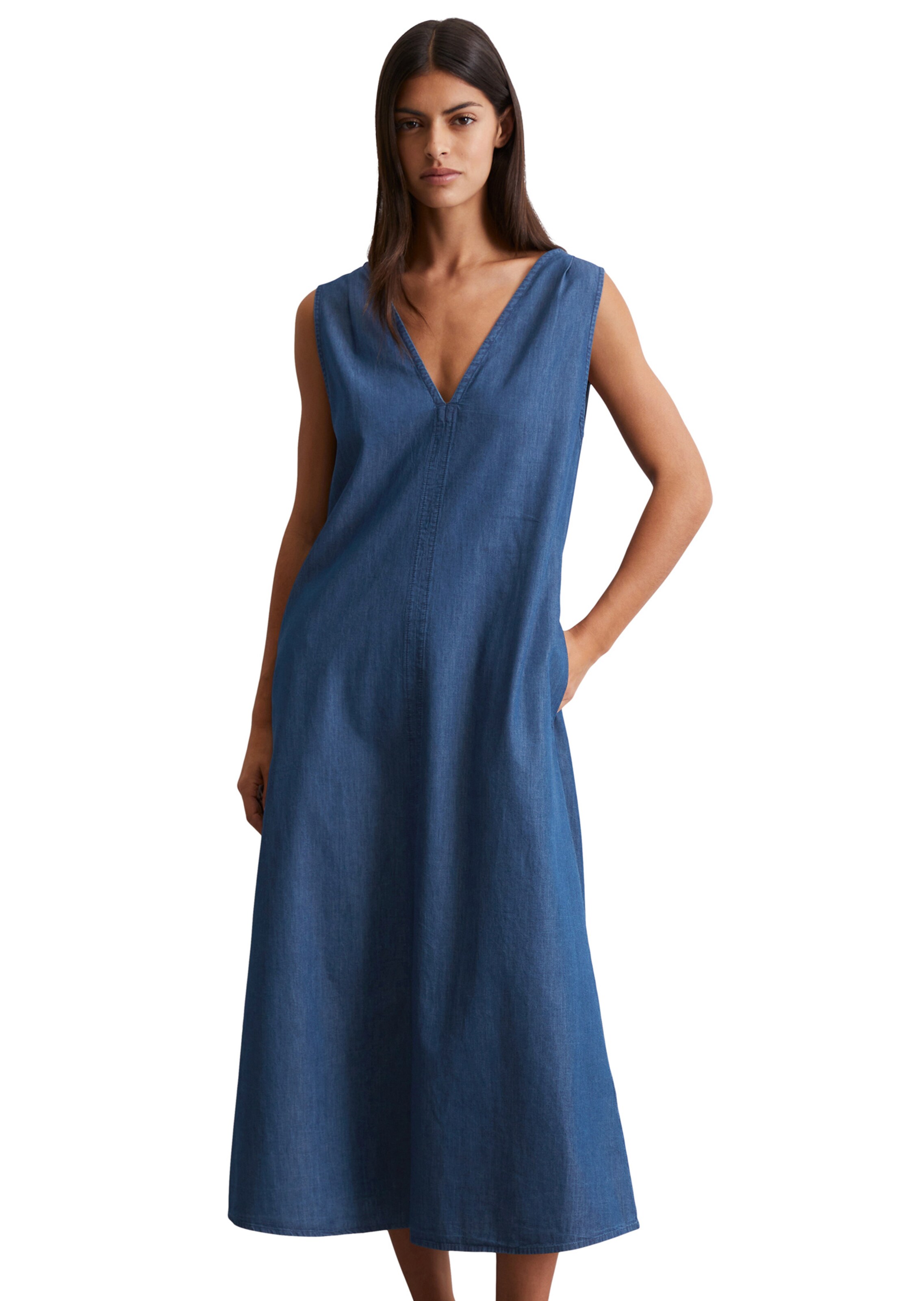 Marc O'Polo Dress in Blue: front