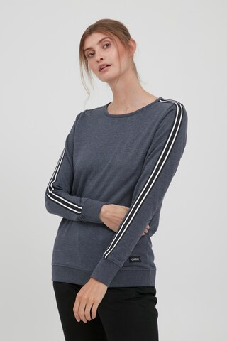 Oxmo Sweatshirt 'Gabita' in Blauw: voorkant