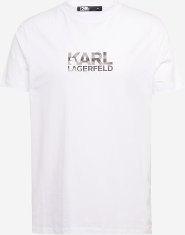 Karl Lagerfeld T-shirt i vit: framsida