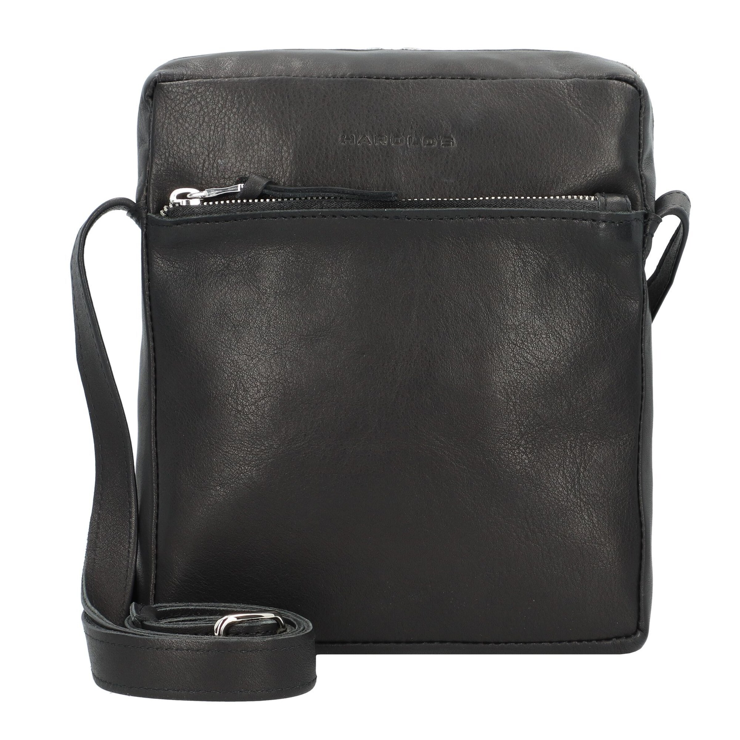 Harold's Umhängetasche 'Bague' in Schwarz: Vorderseite