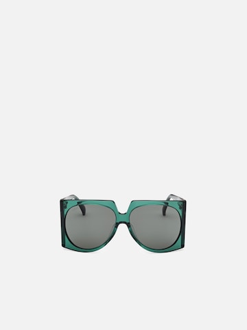 Max Mara Sonnenbrille in Grün: Vorderseite