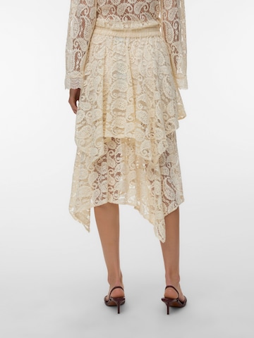 Jupe 'VMSALLY' VERO MODA en beige