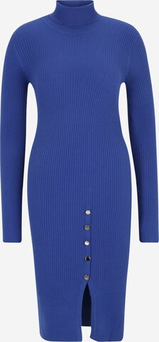 VERO MODA Gebreide jurk 'Aba' in Blauw: voorkant