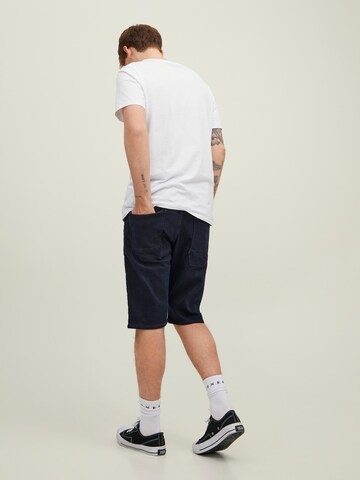 JACK & JONES Regular Shorts in Blau