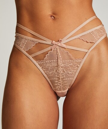 Hunkemöller String 'Wera' in Beige