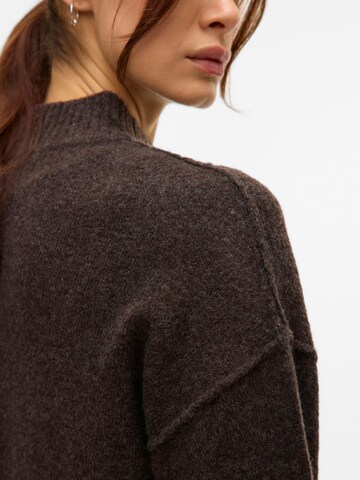 VERO MODA Sweater 'VMILSE' in Brown