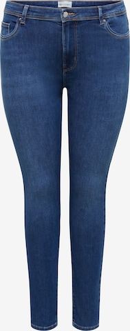 ONLY Carmakoma Skinny Džíny 'CARALLY' – modrá: přední strana
