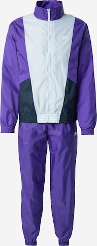 Nike Sportswear Костюм для бега 'CLUB' в Лиловый: спереди