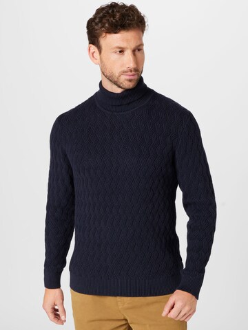 Pull-over Lindbergh en bleu : devant