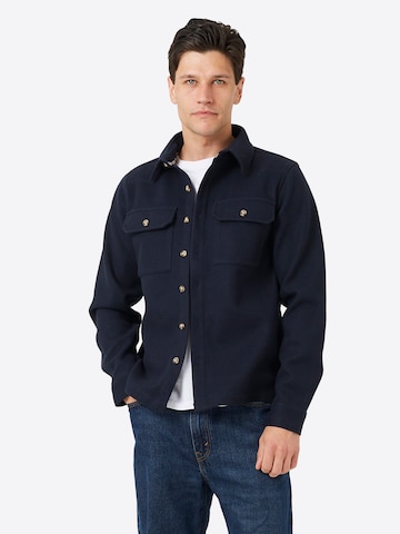 T-Shirt BRAVE SOUL en bleu : devant