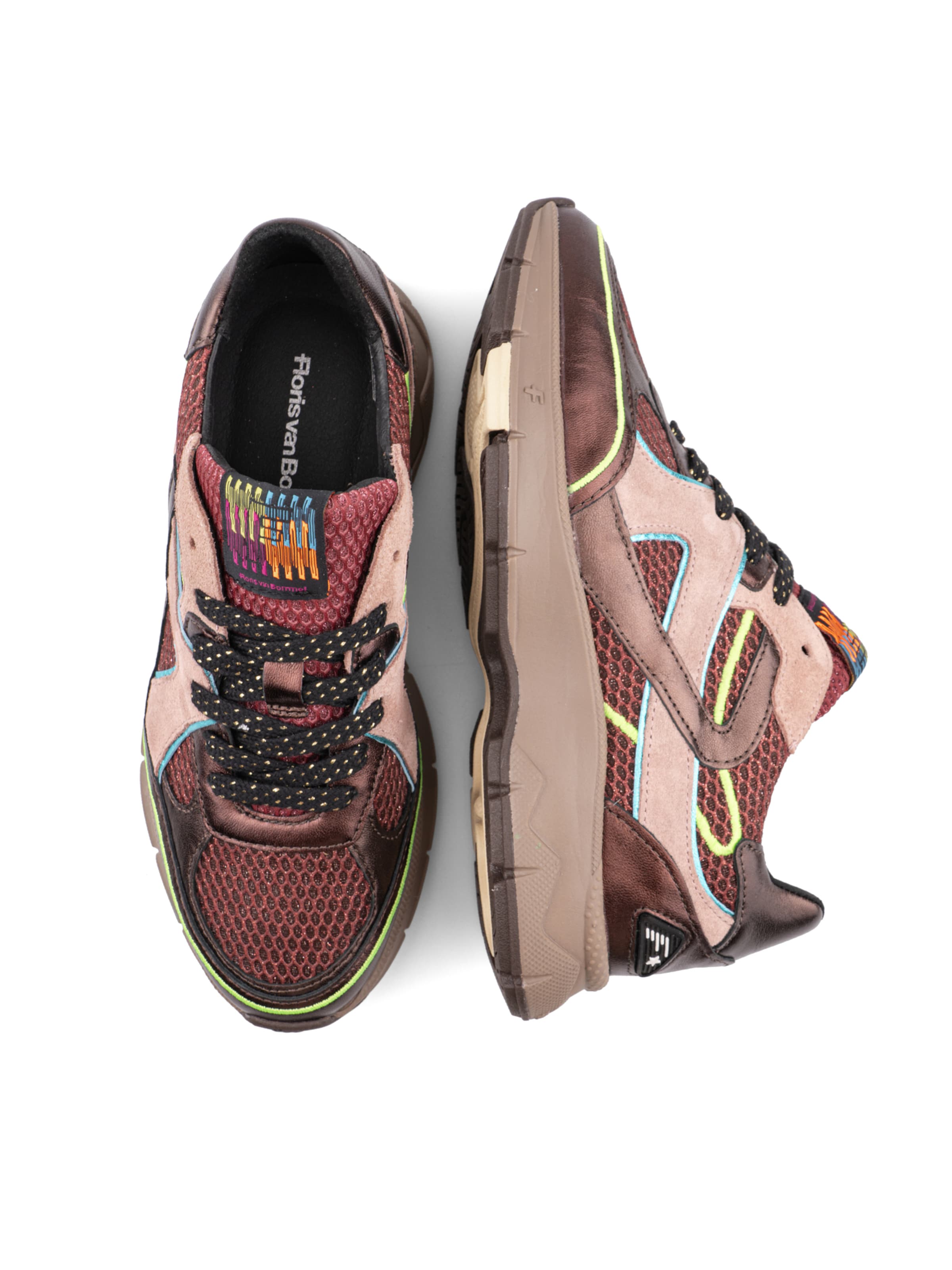 Floris van Bommel Sneaker 'Daysi 09' in Rot