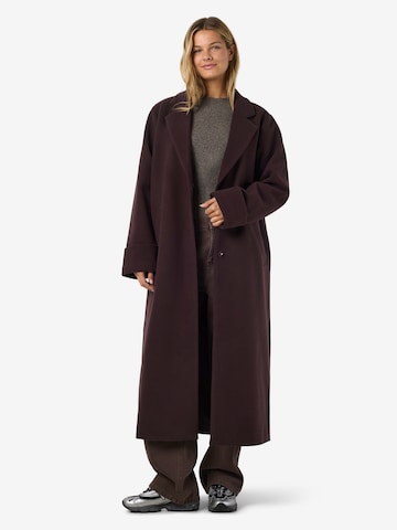 Noisy may Between-Seasons Coat 'NMCADDY' in Brown: front