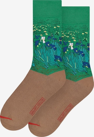MuseARTa Socks in Brown: front