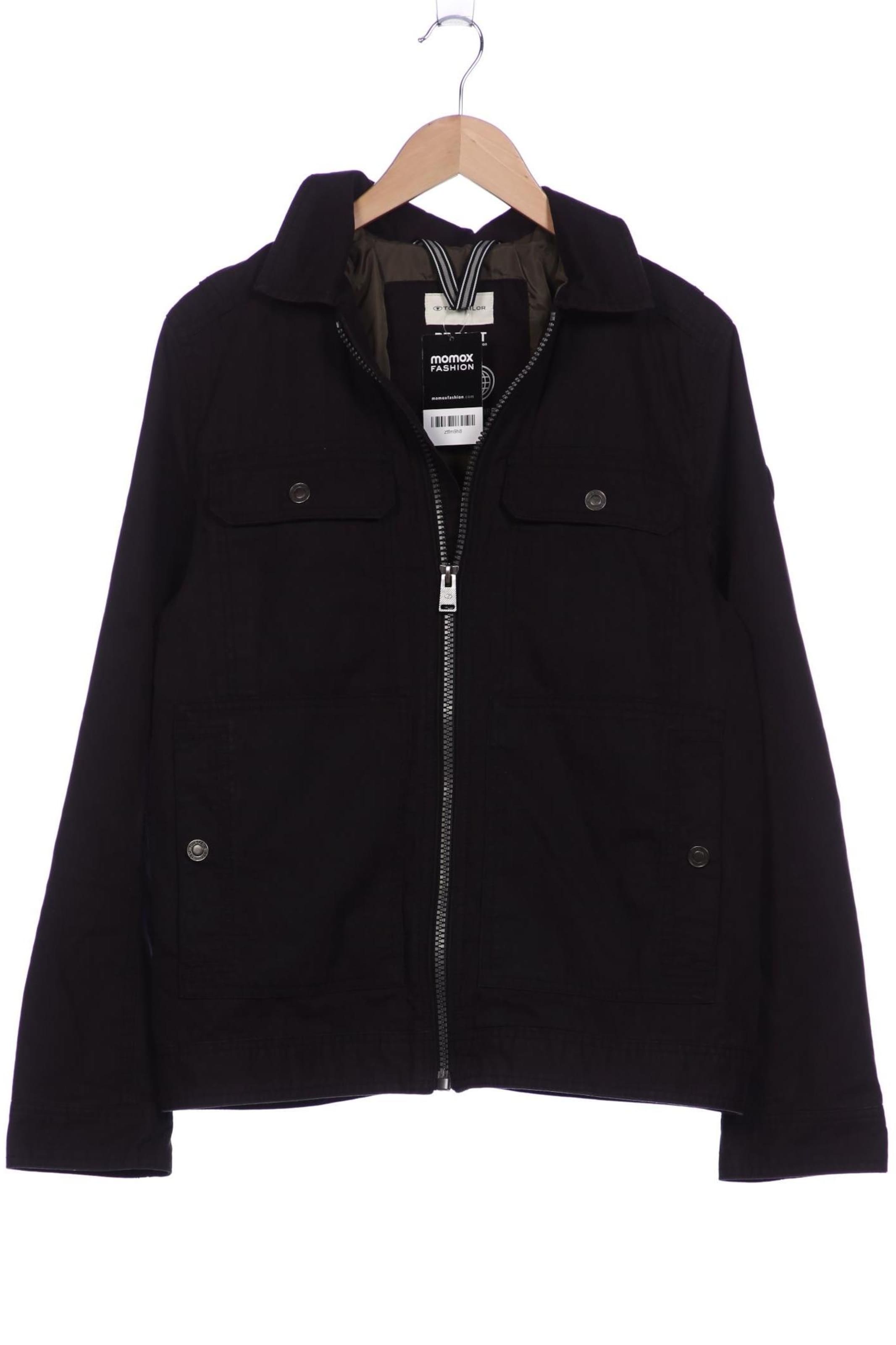TOM TAILOR Jacket & Coat in M in Black: front