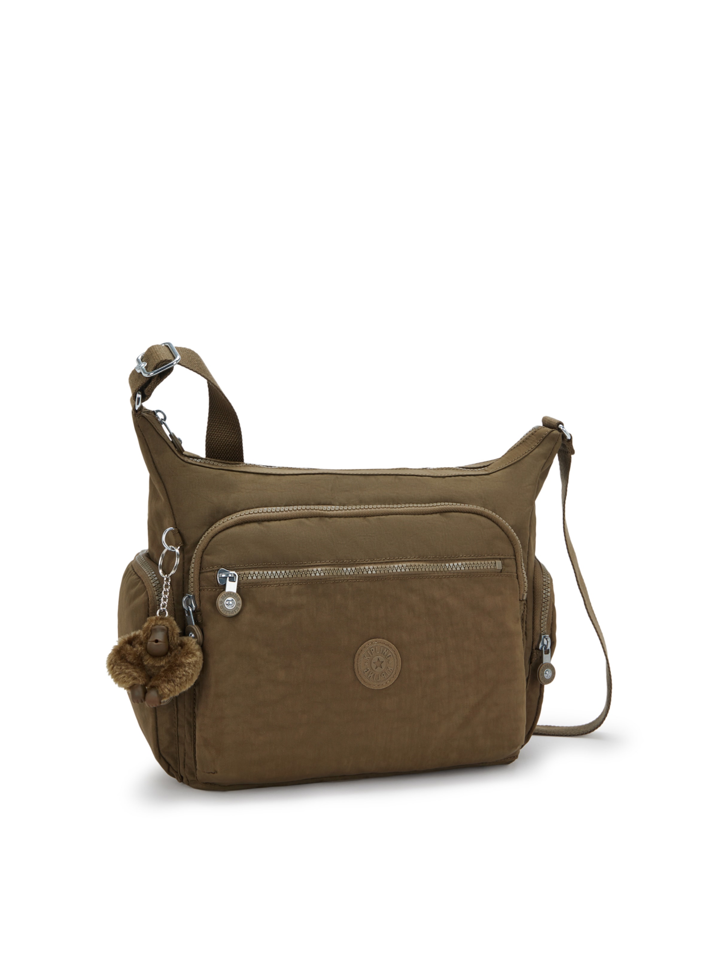 KIPLING - Bolso de hombro 'Gabbie' en verde