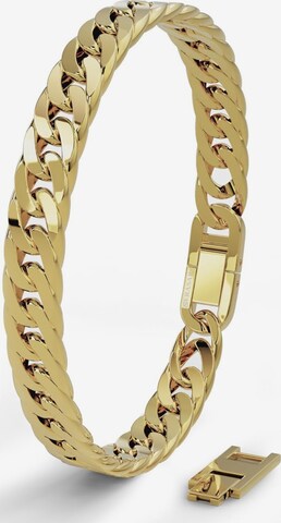 SERASAR Bracelet 'Cuban' in Gold: front