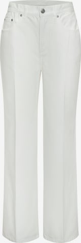 balta LASCANA Plačios klešnės Džinsai: priekis