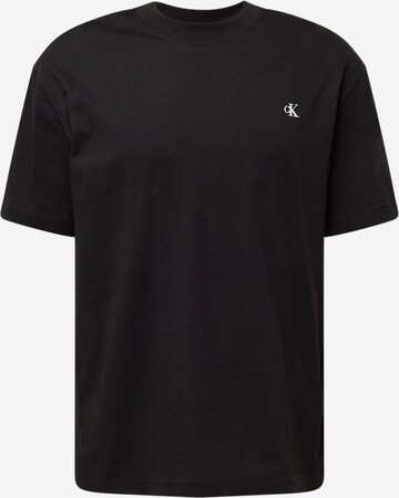 T-Shirt Calvin Klein Jeans en noir : devant