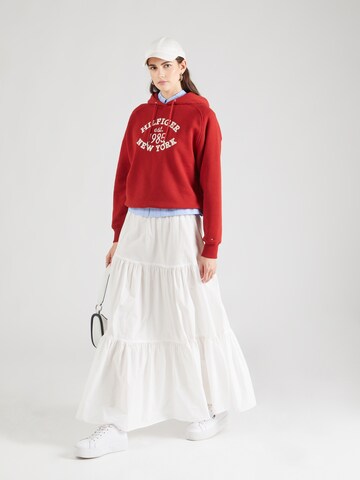 Felpa di TOMMY HILFIGER in rosso