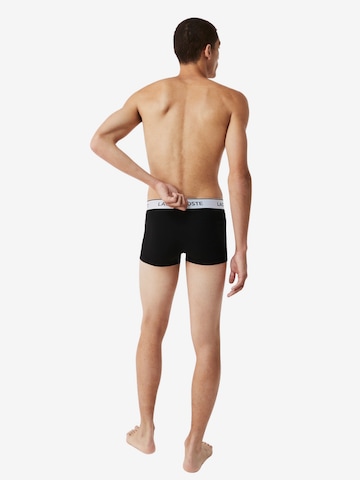 LACOSTE - Calzoncillo boxer en negro