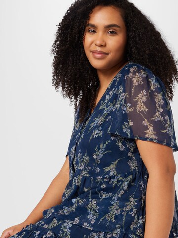 Chemisier 'MILLA' Vero Moda Curve en bleu