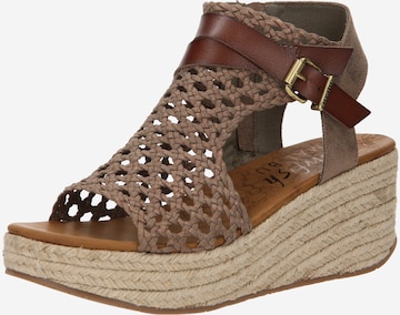 Sandales 'LORRAH' Blowfish Malibu en marron : devant