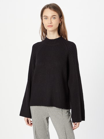 Kaffe Sweater in Black: front