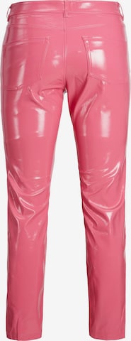 Coupe slim Pantalon 'Berlin' JJXX en rose