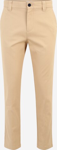 Tommy Jeans Slim fit Chino Pants 'Austin' in Brown: front