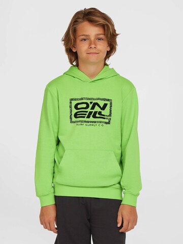 Felpa di O'NEILL in verde: frontale
