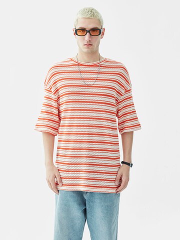 T-Shirt 'Calibrachoa' VAMOS CLO en orange : devant