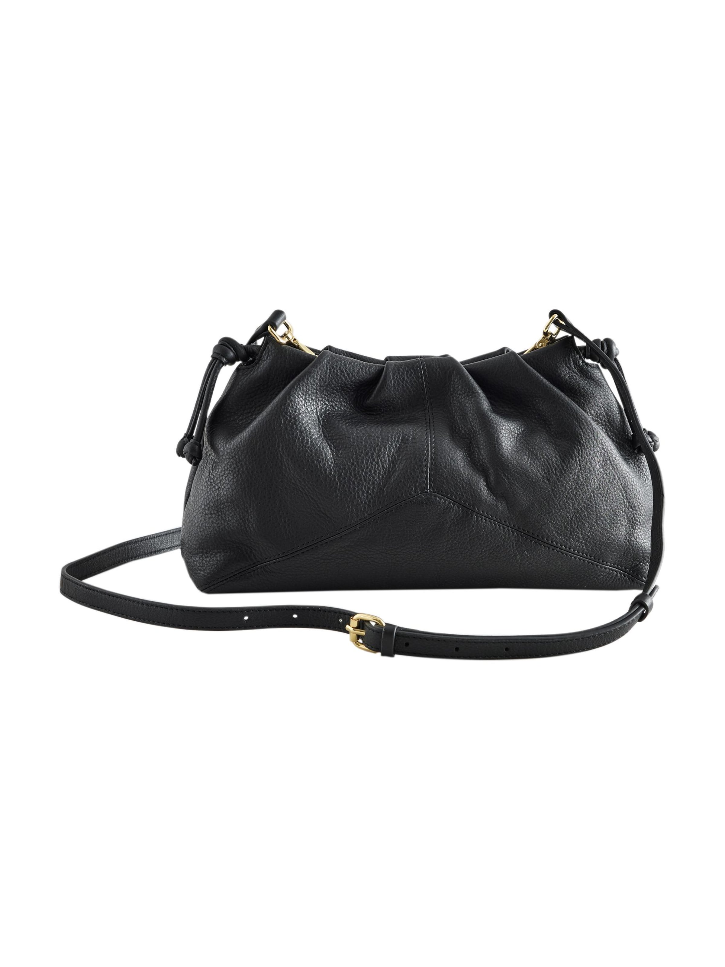 Borsa a sacco di Next in nero: frontale