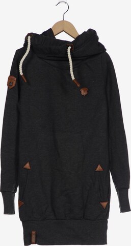 naketano Sweatshirt & Zip-Up Hoodie in S in Grey: front